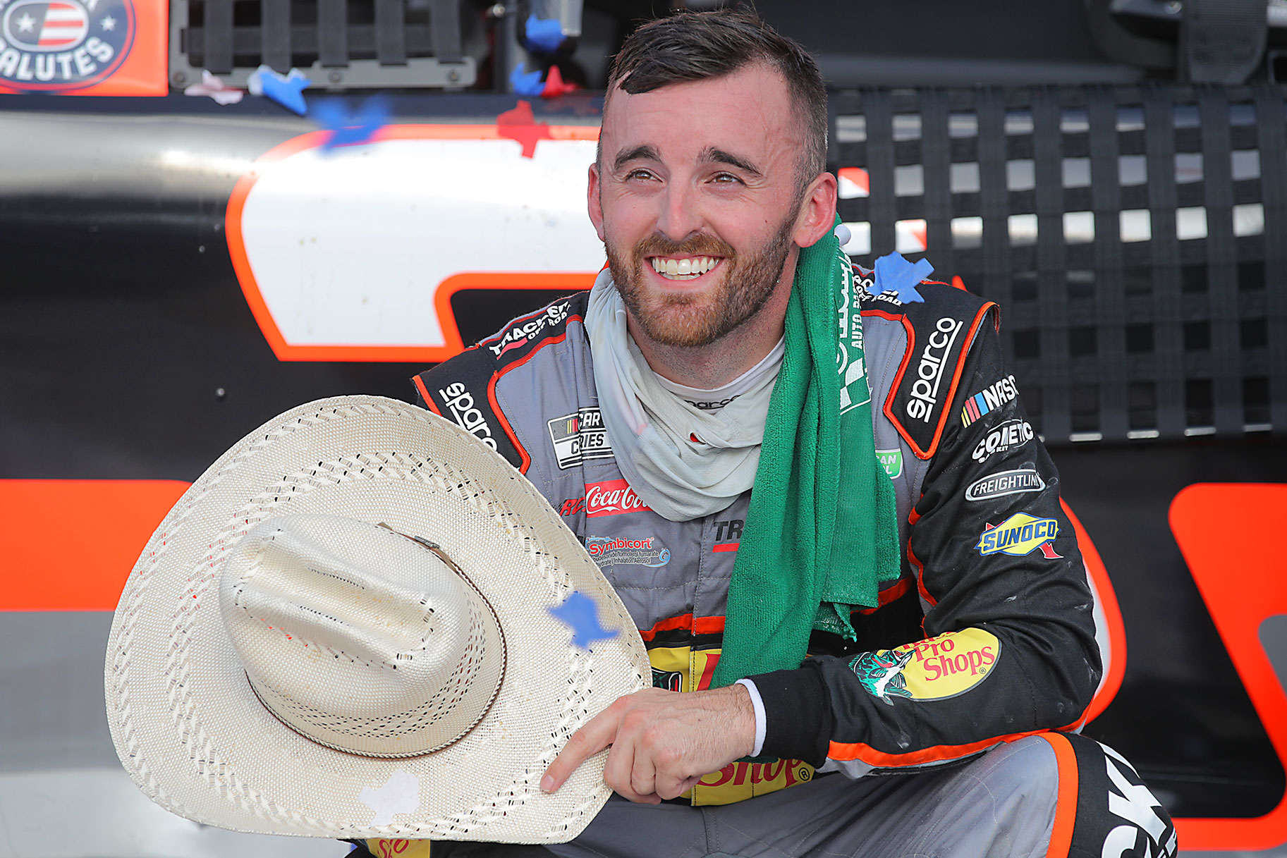 Austin Dillon smiling