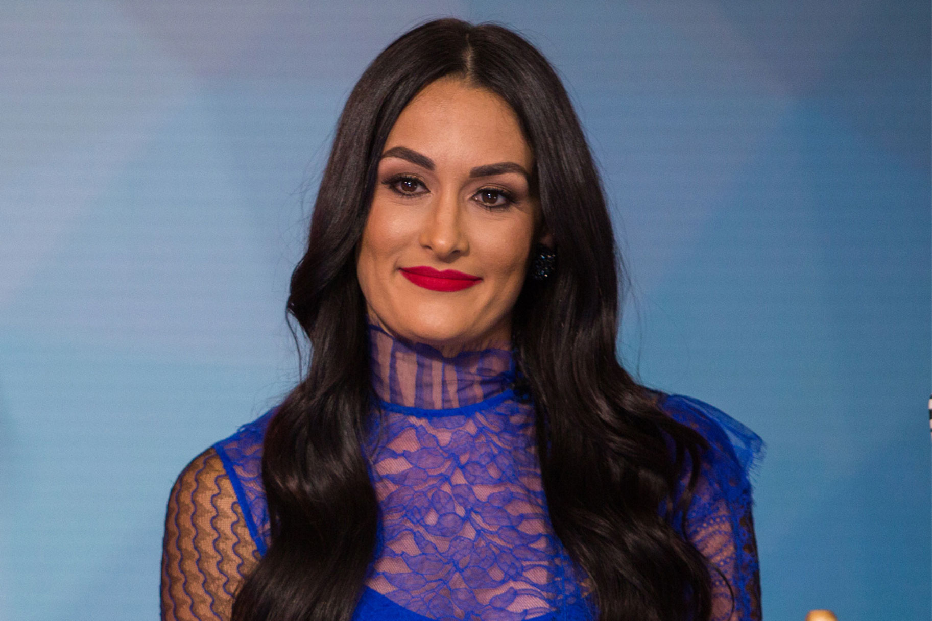 Close up of Nikki Bella