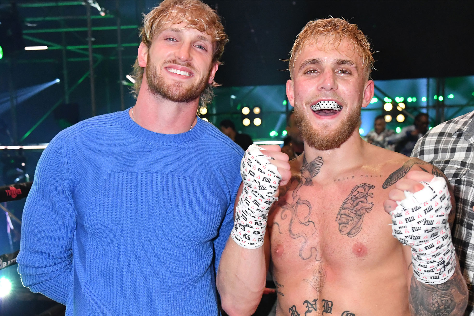 Logan Paul and Jake Paul