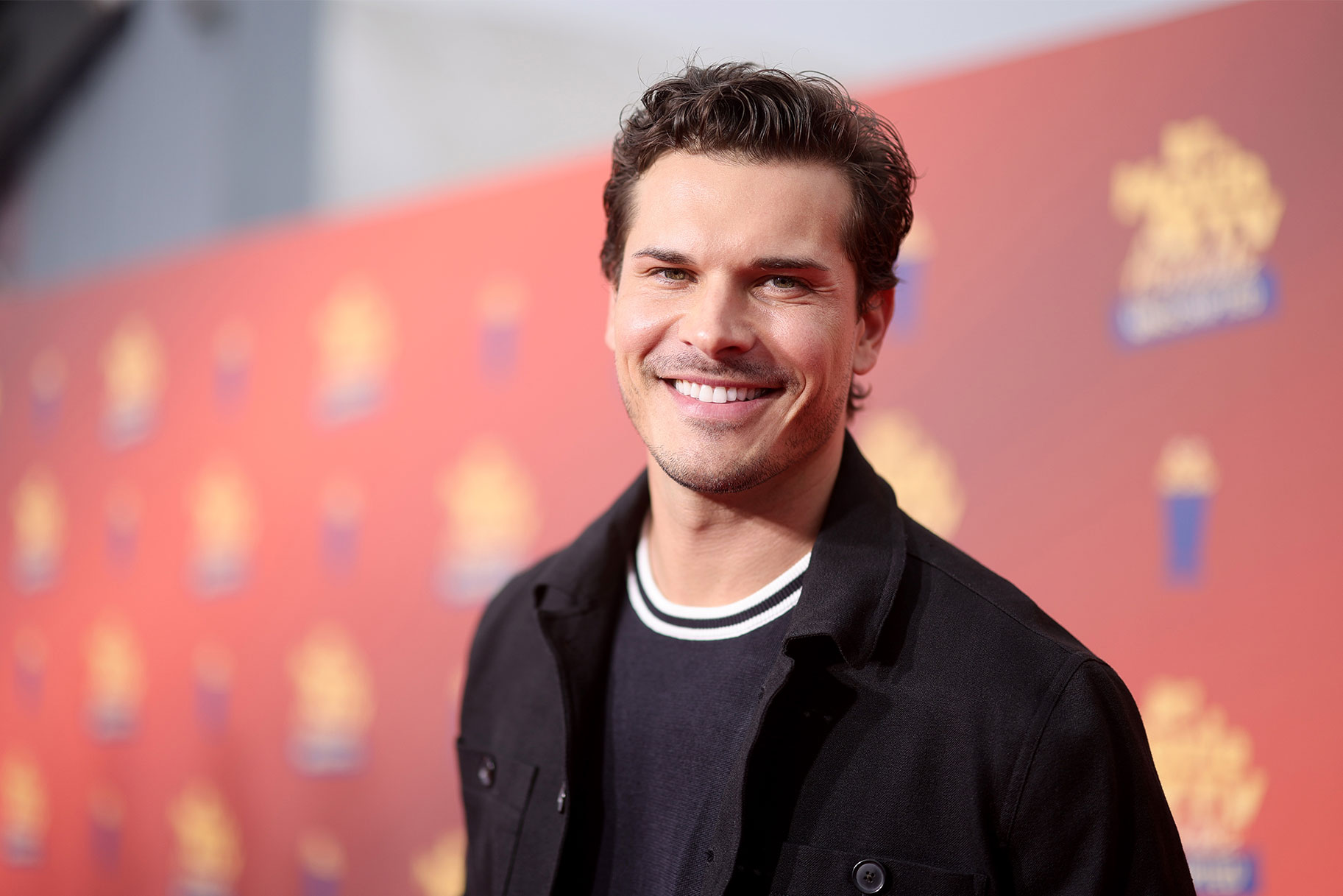 Gleb Savchenko on a red carpet