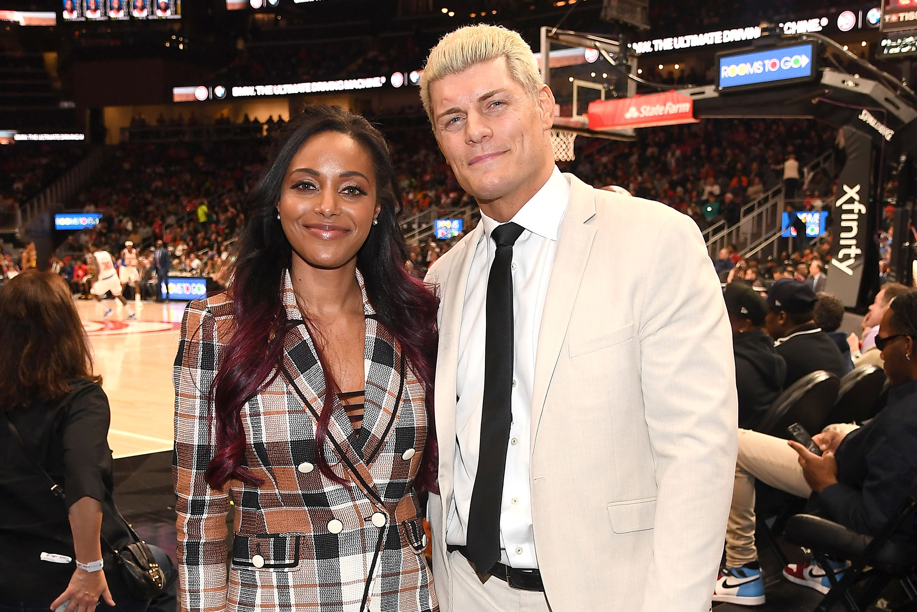 Brandi and Cody Rhodes