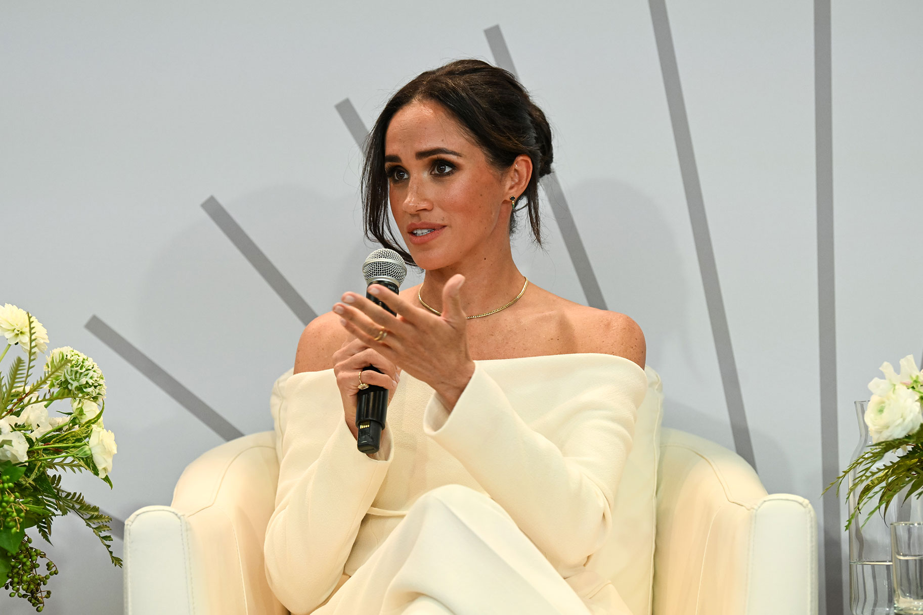 Meghan, Duchess of Sussex speaks onstage