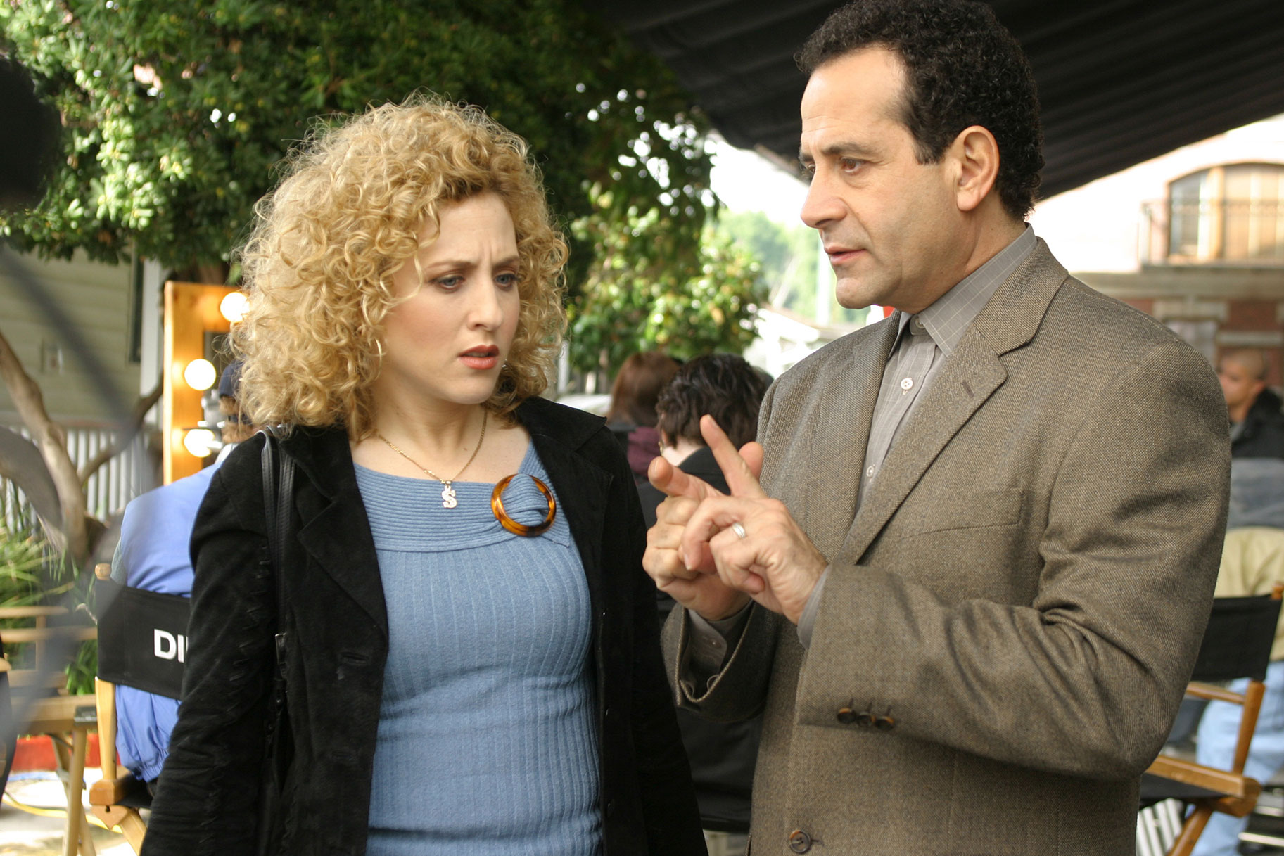 ony Shalhoub as Adrian Monk, Bitty Schram as Sharona Fleming