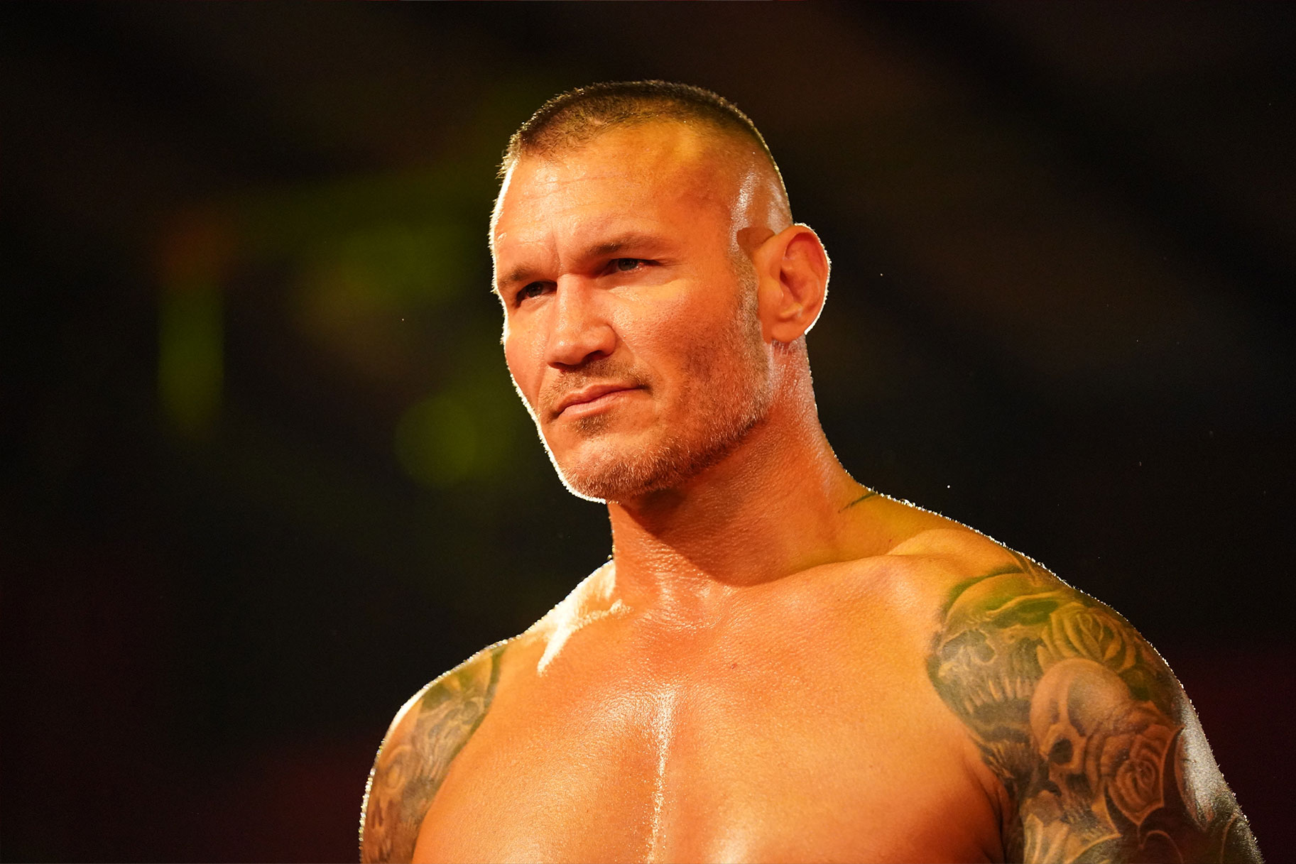 Close up of Randy Orton