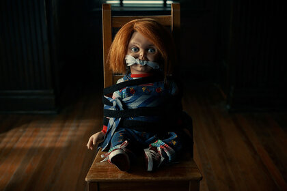 Chucky tied up