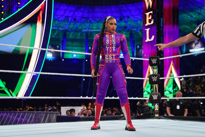 Bianca Belair at Crown Jewel