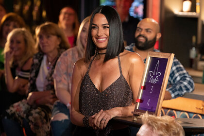 Nikki Bella smiling