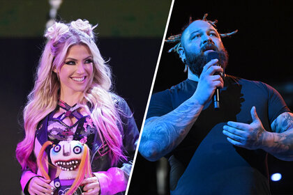 Split image of Alexa Bliss and Bray Wyatt