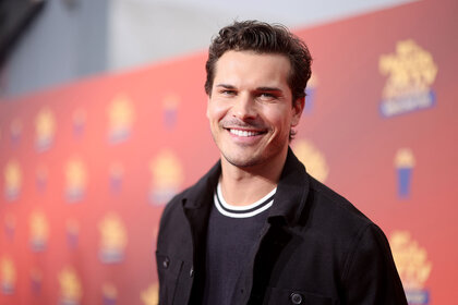 Gleb Savchenko on a red carpet