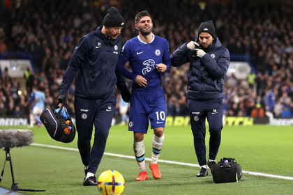 Christian Pulisic Leaving the Field During a Premiere League Match