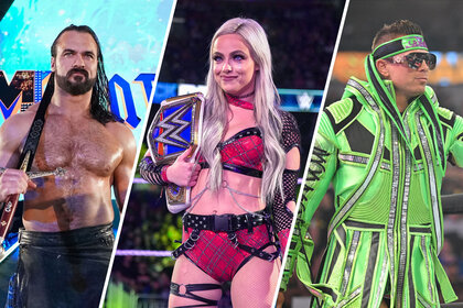 Drew Mcintyre, Liv Morgan, and The Miz