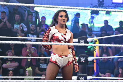 Roxanne Perez standing in the ring