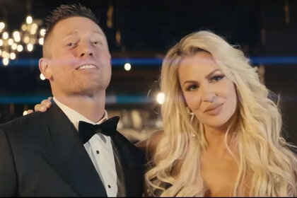 Wrestlemania Host the Miz with Maryse