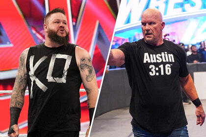 Wwe Stone Cold Kevin Owens Split