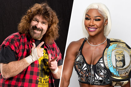 Split of Mick Foley and Jade Cargill