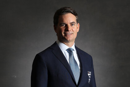 Jeff Gordon poses for a photo