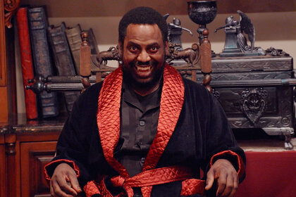 Baron Vaughn appears in the 'Estate of Affairs' prank during Season 1 Episode 3 of 'Scare Tactics'.