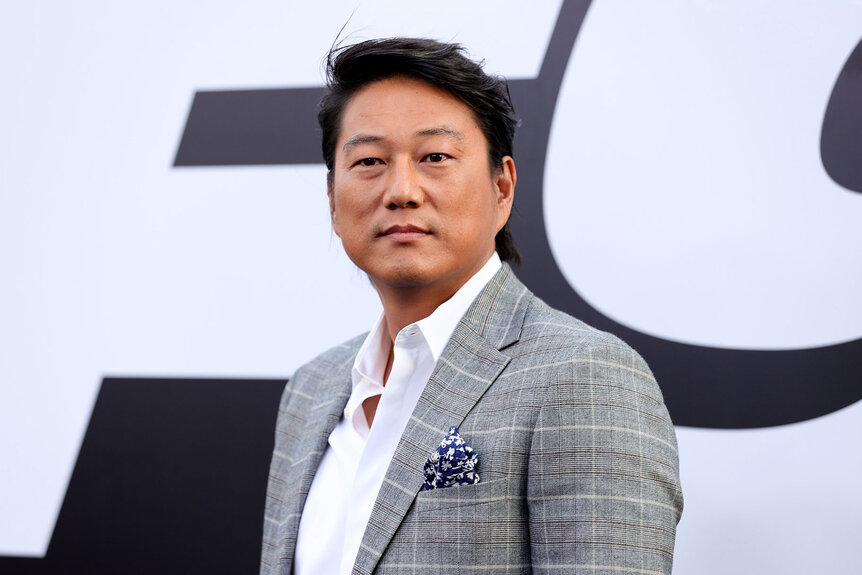 Sung Kang on the red carpet for F9