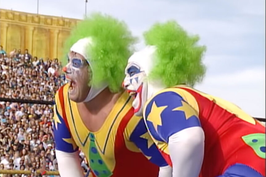 Doink the Clown and a clone clown