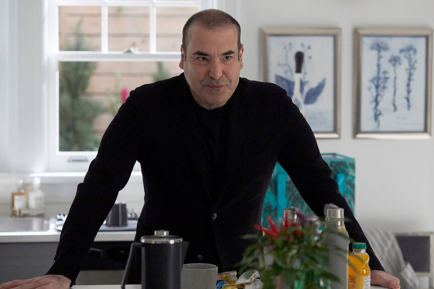 Louis Litt (Rick Hoffman) appears in Season 8 Episode 8 in Suits