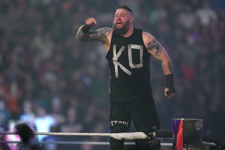 Wwe Kevin Owens Roman Reigns Royal Rumble 2023 2