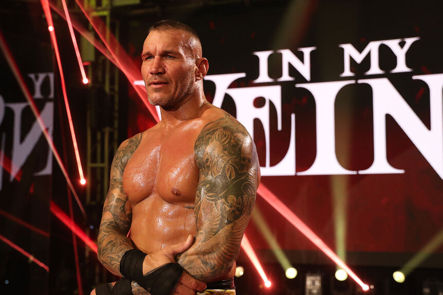 Close up of Randy Orton