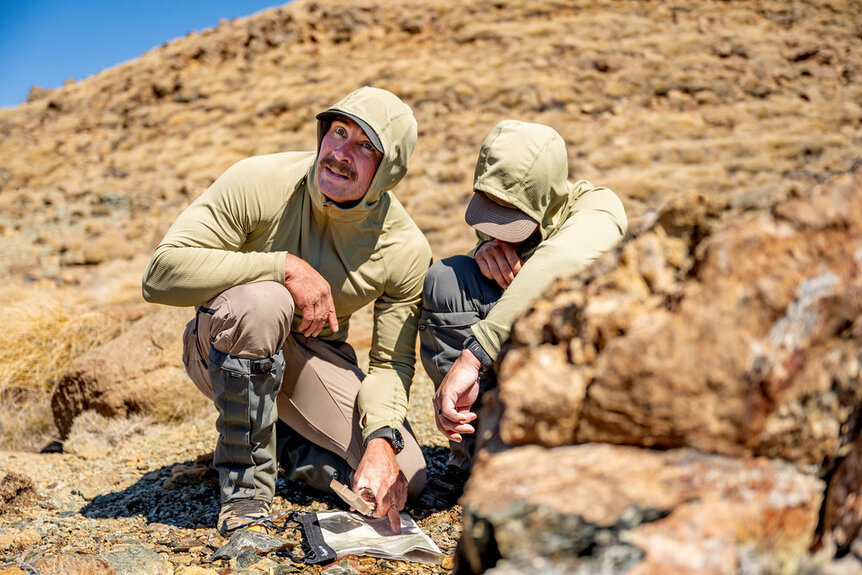 Bronsen Iverson and Ryan Stewart in New Zealand together.