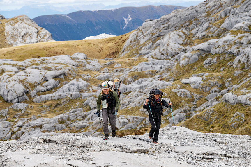 Creighton and Paulina in Race to Survive: New Zealand